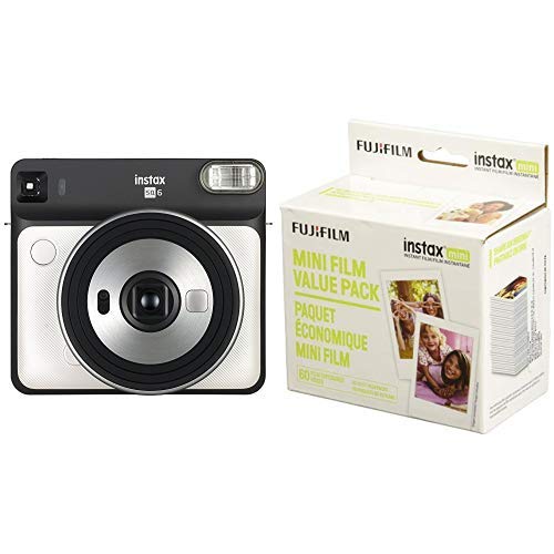 Fujifilm Instax Square SQ6 - Instant Film Camera - Pearl Fujifilm Instax Square SQ6 - Instant Film Camera - Pearl